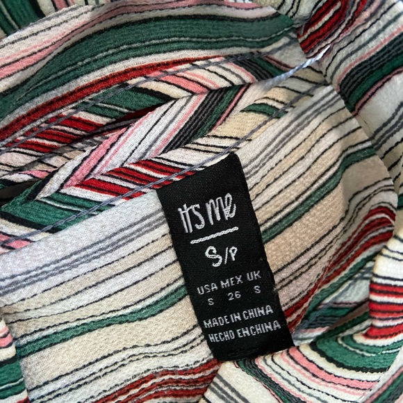 Striped Halter Blouse - Picture 4 of 4